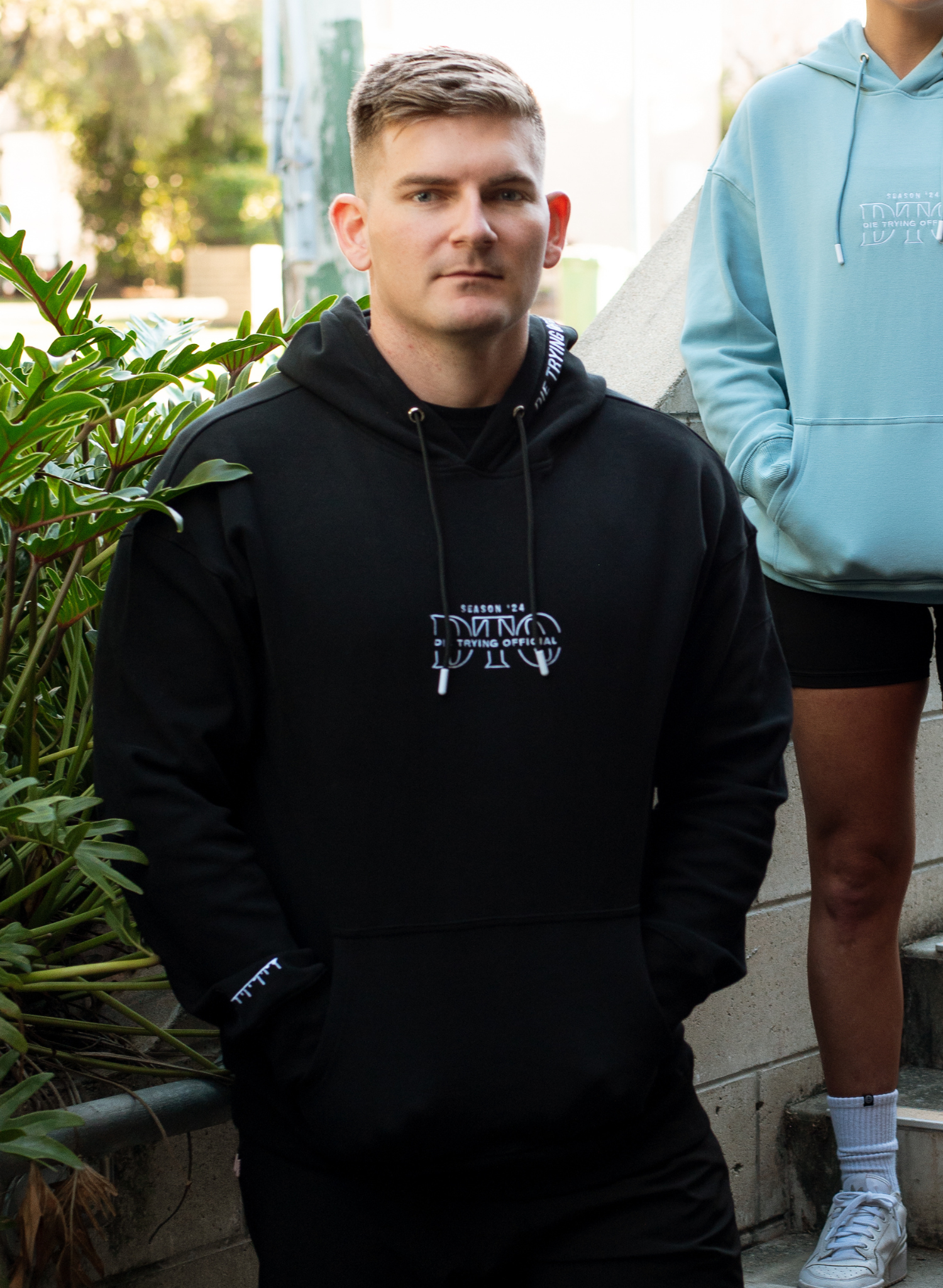 Core Oversized Hoodie - Black