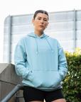 Core Oversized Hoodie - Blue