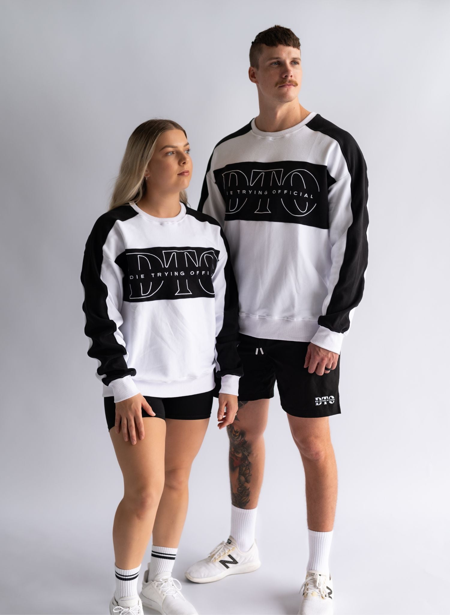 Core Crew Neck Sweater - White