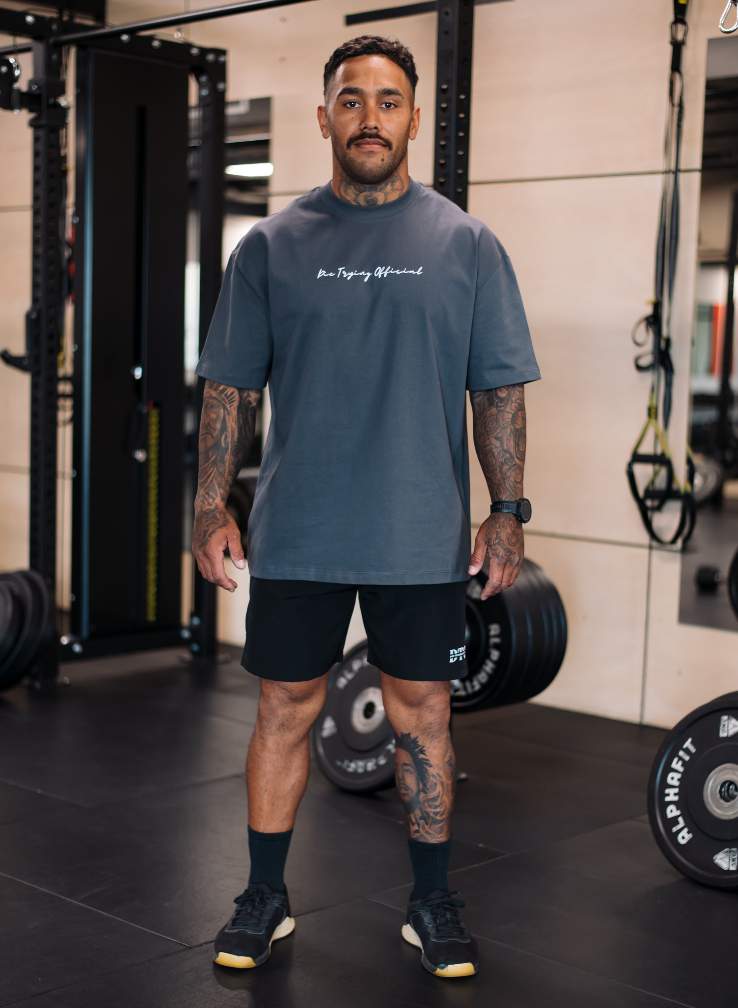 RELAXED FIT || IMPOSSIBLE - Charcoal
