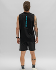 MUSCLE TEE || HEARTBEAT 2.0 - TURQUOISE