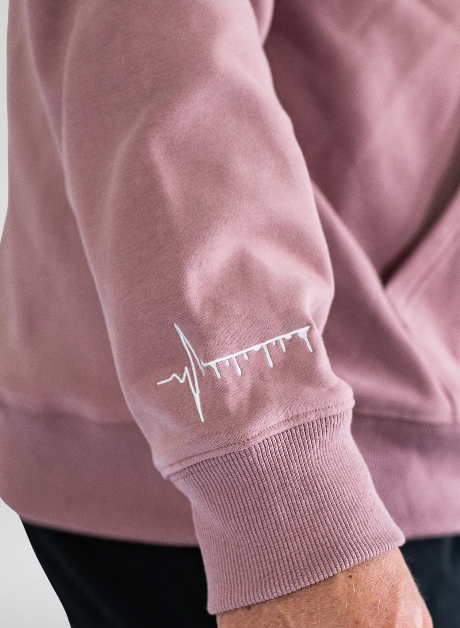Core Oversized Hoodie - Dusty Rose