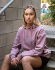 Core Oversized Hoodie - Dusty Rose