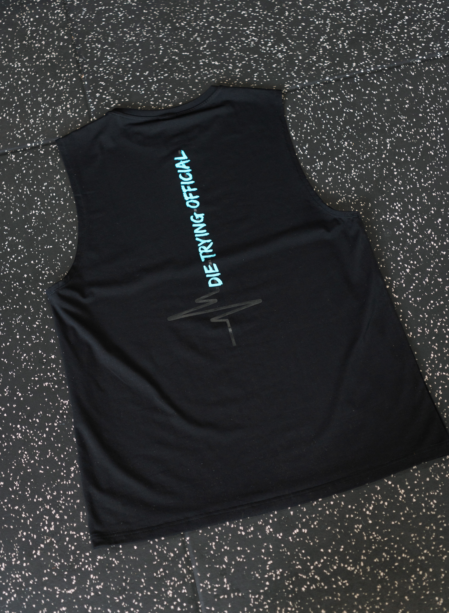 MUSCLE TEE || HEARTBEAT 2.0 - TURQUOISE