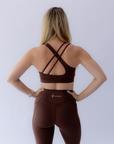Pulse Leggings - Full Length Brown