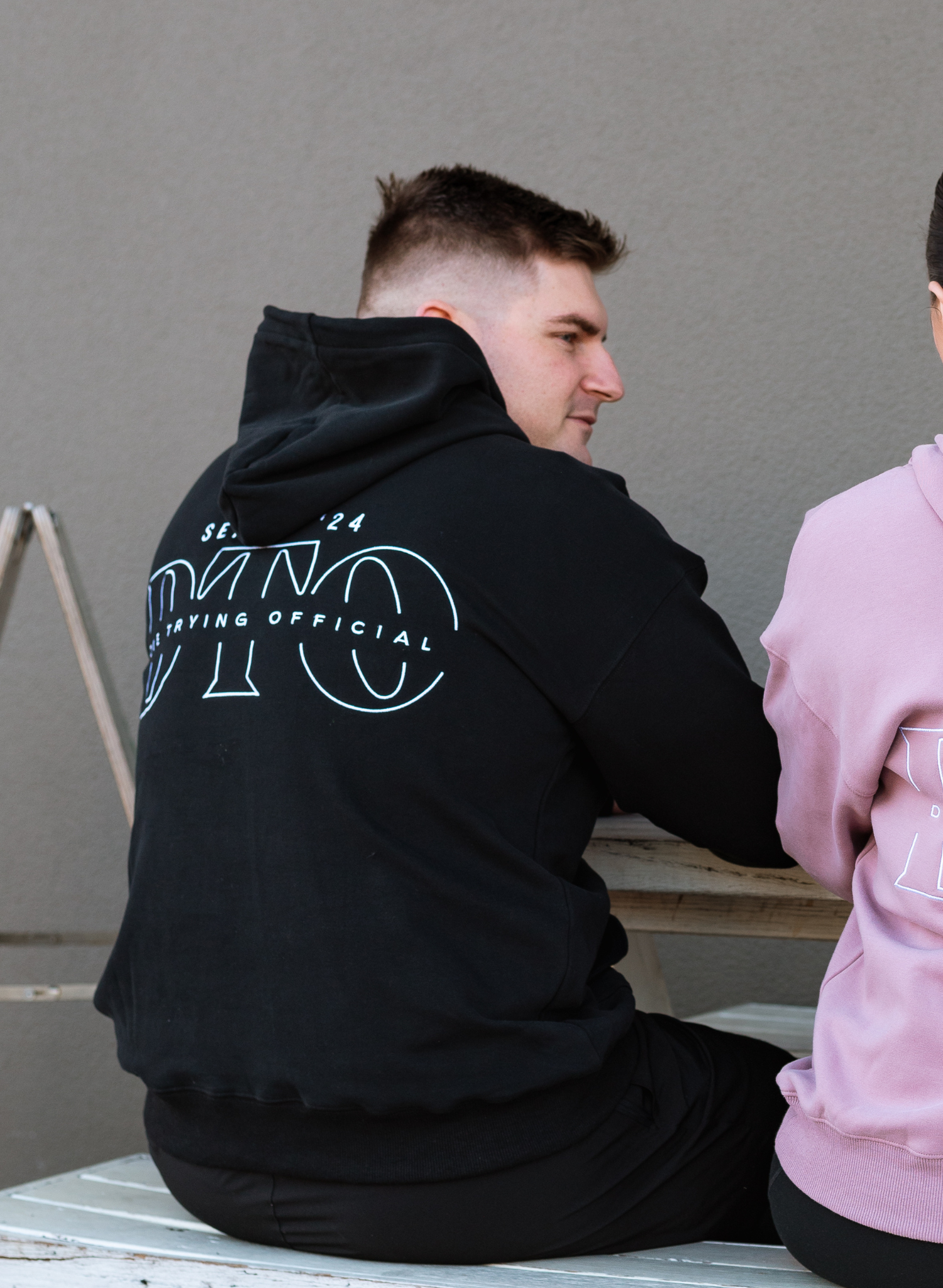 Core Oversized Hoodie - Black