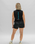 MUSCLE TEE || HEARTBEAT 2.0 - TURQUOISE