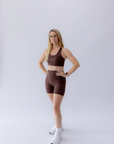Pulse Mid Rise - 5" Shorts Brown