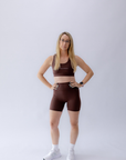 Pulse Mid Rise - 5" Shorts Brown