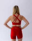 Pulse Mid Rise - 5" Shorts Red