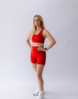 Pulse Mid Rise - 5" Shorts Red