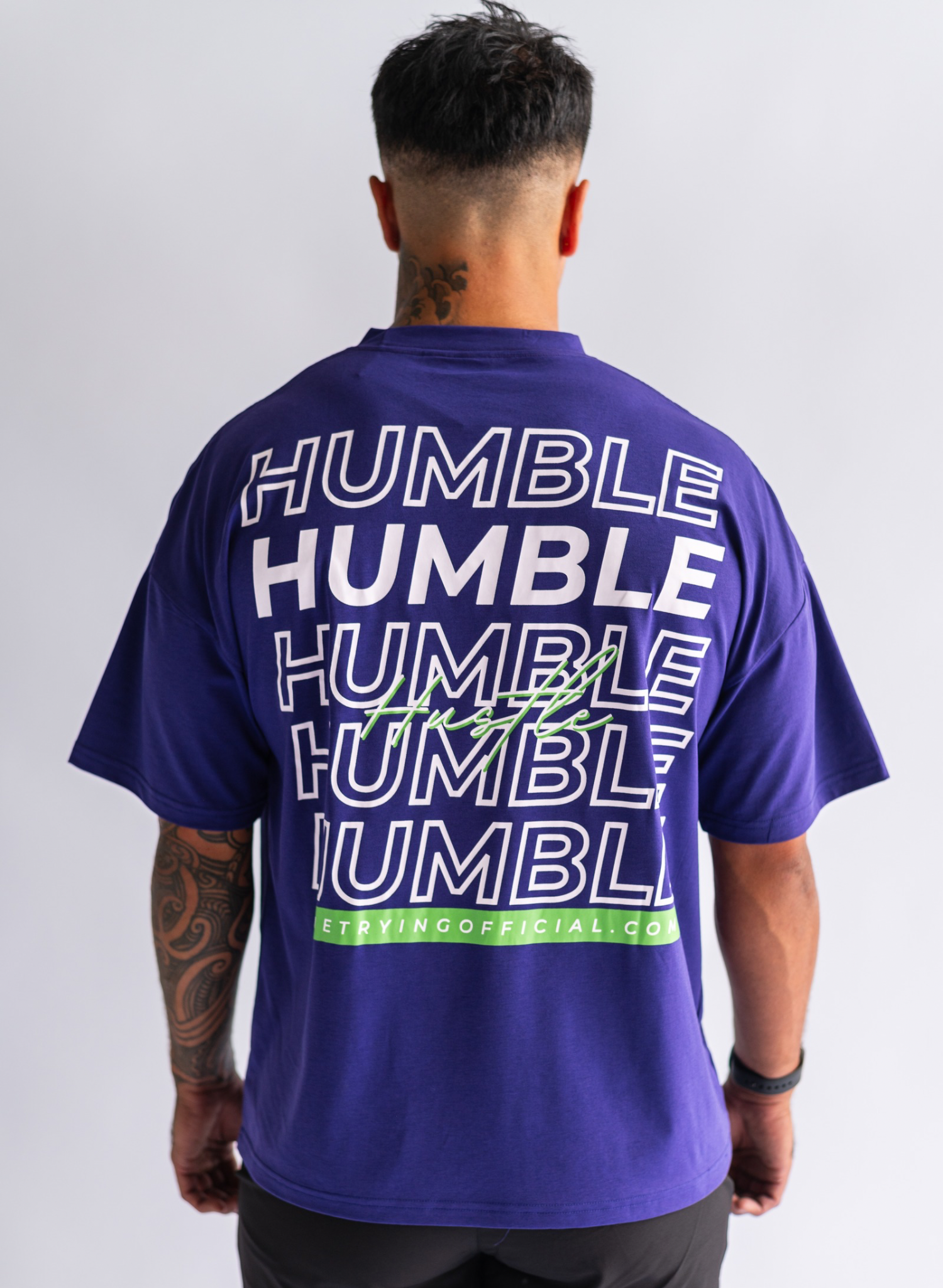 OVERSIZED || HUMBLE - INDIGO
