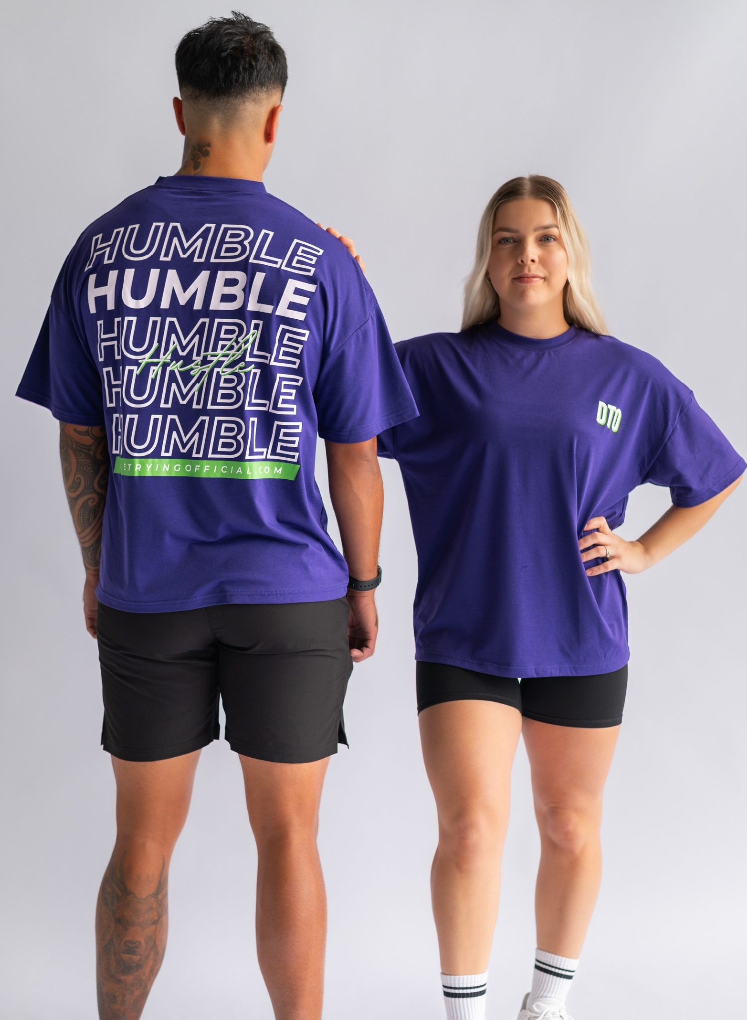 OVERSIZED || HUMBLE - INDIGO