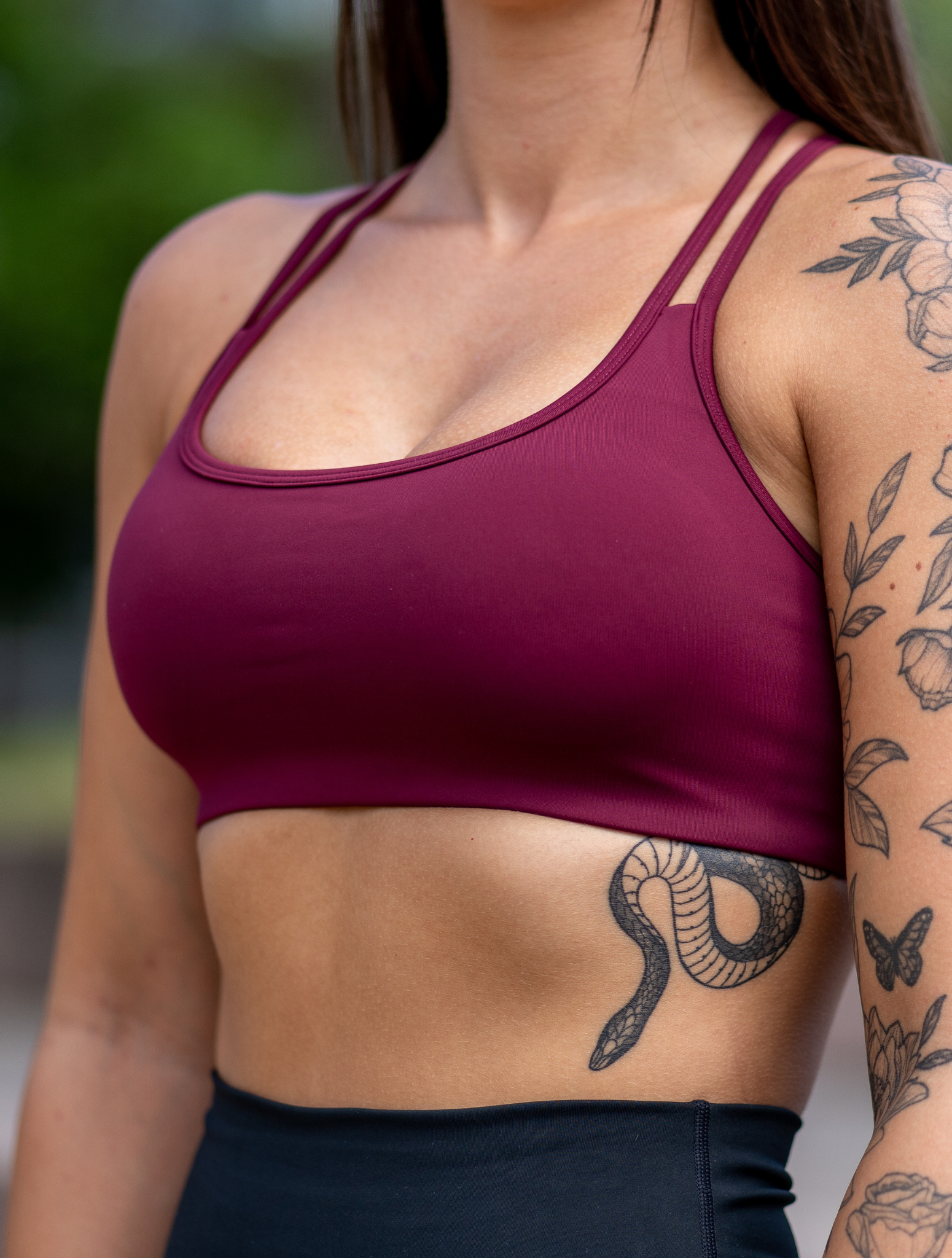 STAPLE || Sports Bra - Black