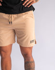 Contender 6" Training Shorts - Tan