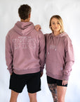 Core Oversized Hoodie - Dusty Rose