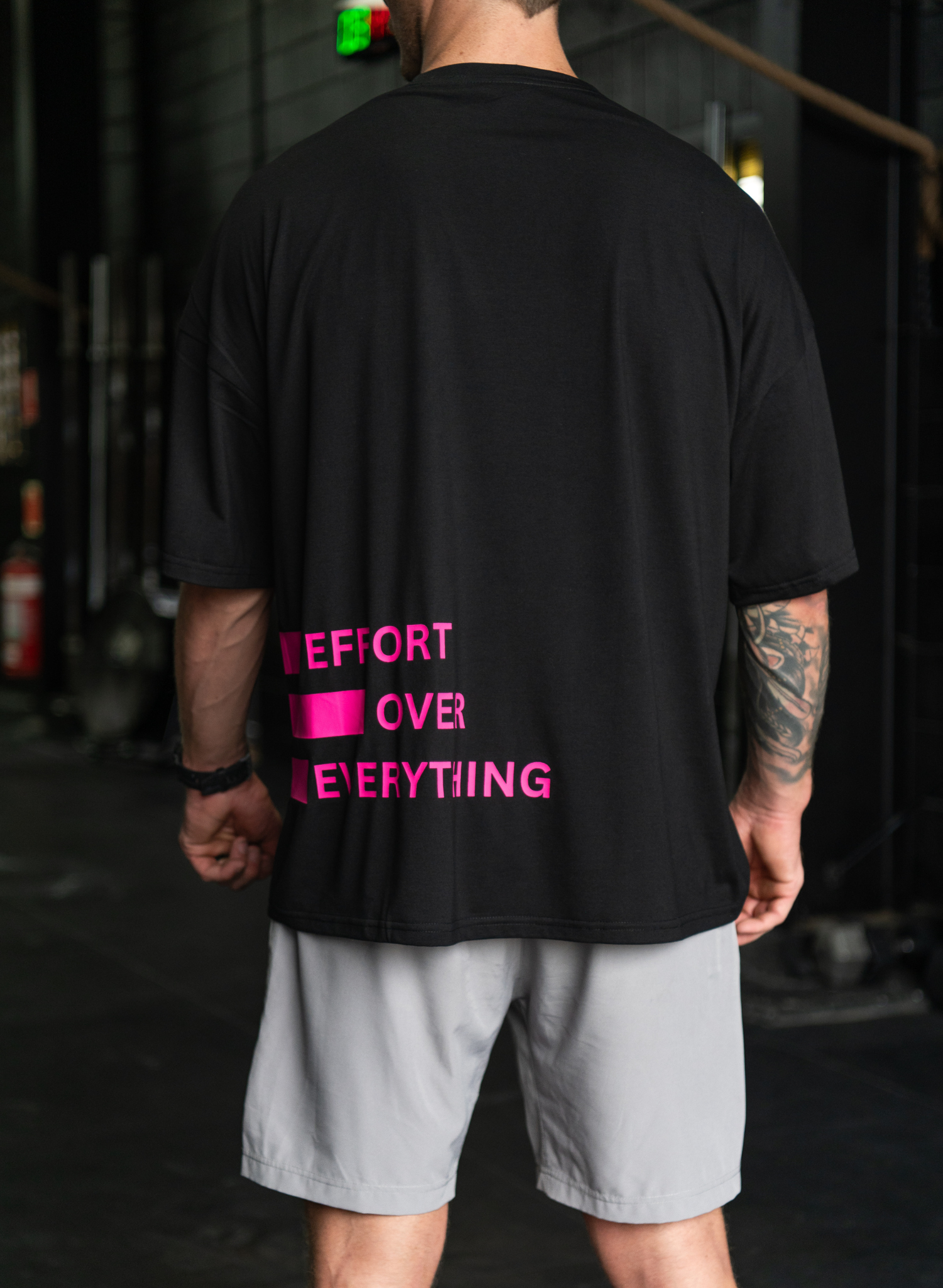 OVERSIZED || EFFORT OVER EVERYTHING - PINK