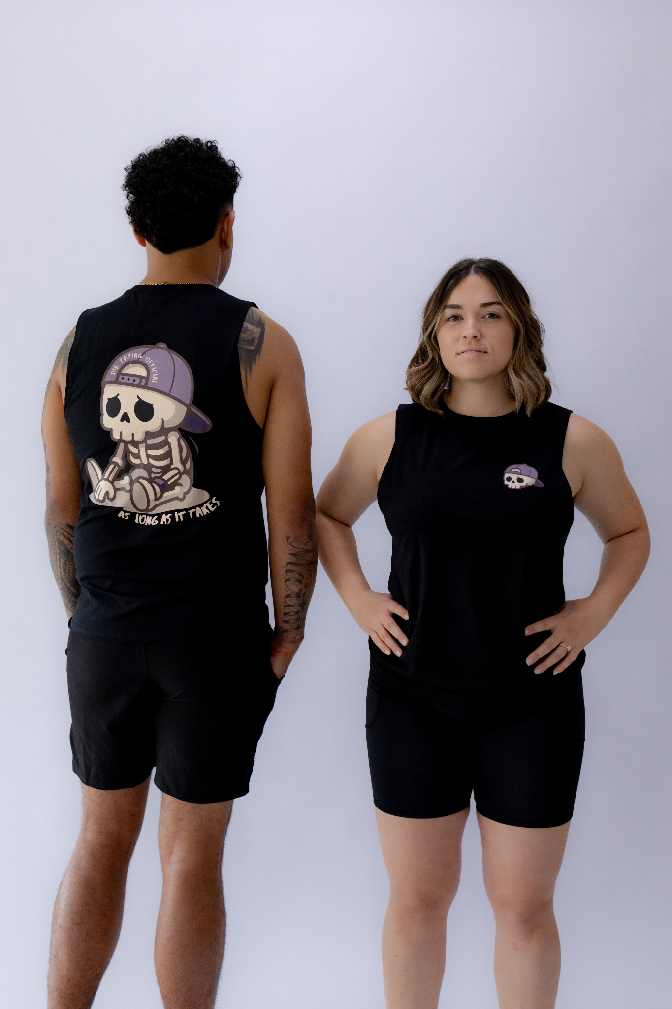 As Long As It Takes Muscle Tee