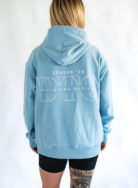 Core Oversized Hoodie - Blue