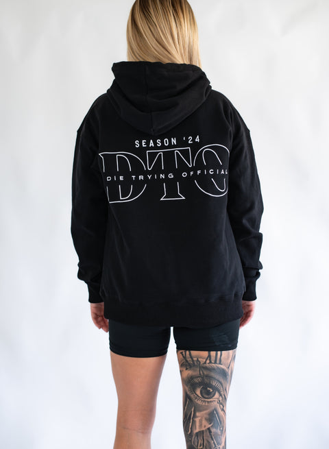 Core Oversized Hoodie - Black