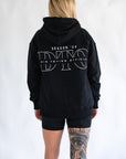 Core Oversized Hoodie - Black