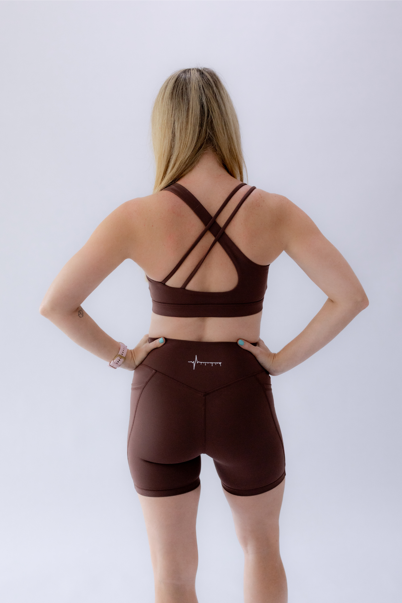 Pulse Mid Rise - 5" Shorts Brown