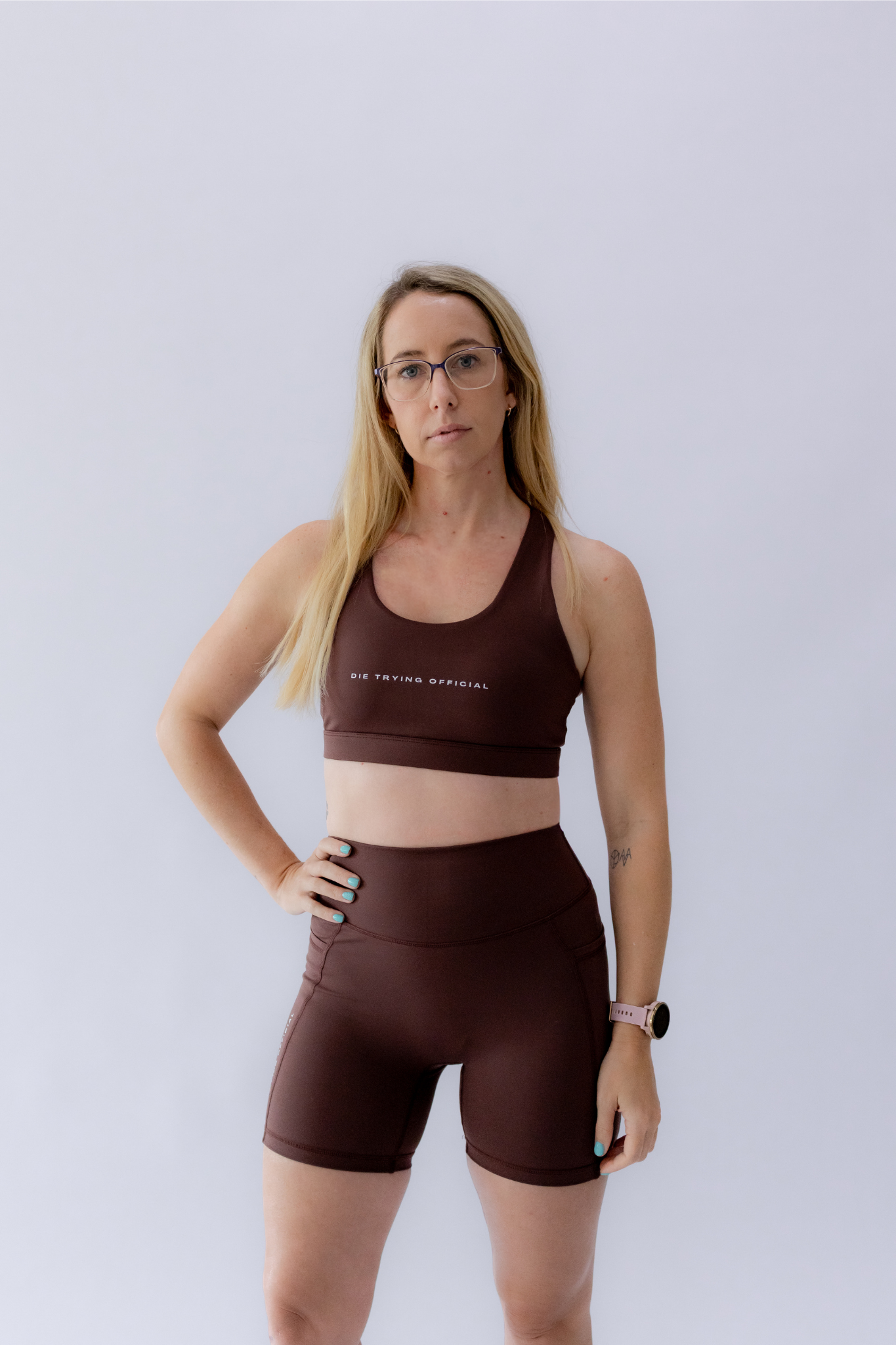 Pulse Mid Rise - 5" Shorts Brown
