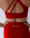 Pulse Mid Rise - 5" Shorts Red