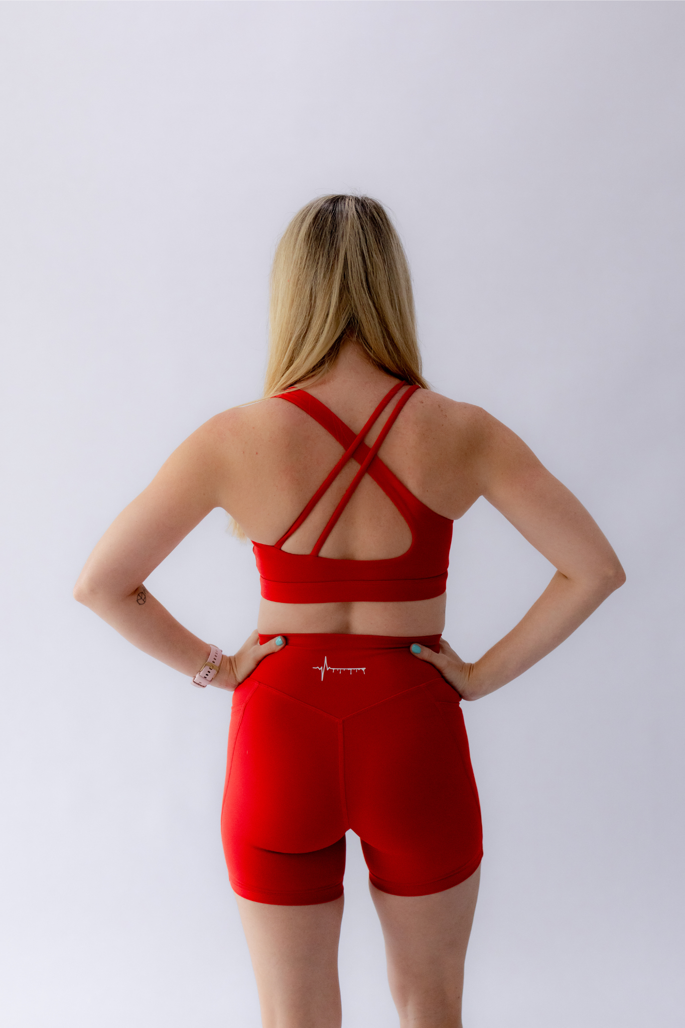 Pulse Mid Rise - 5" Shorts Red