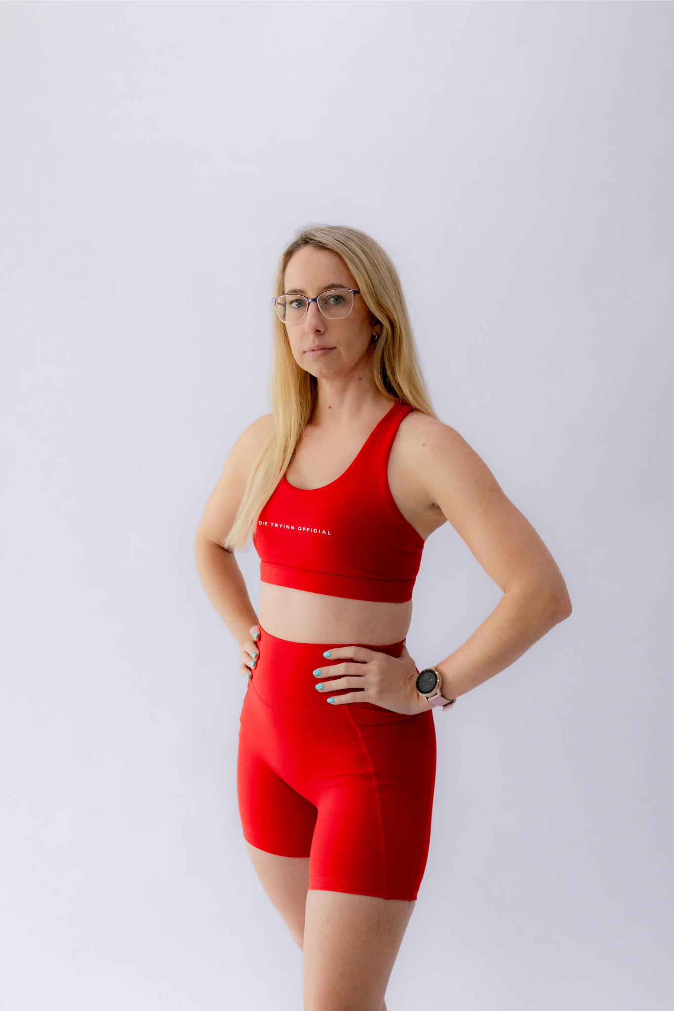 Pulse Mid Rise - 5" Shorts Red