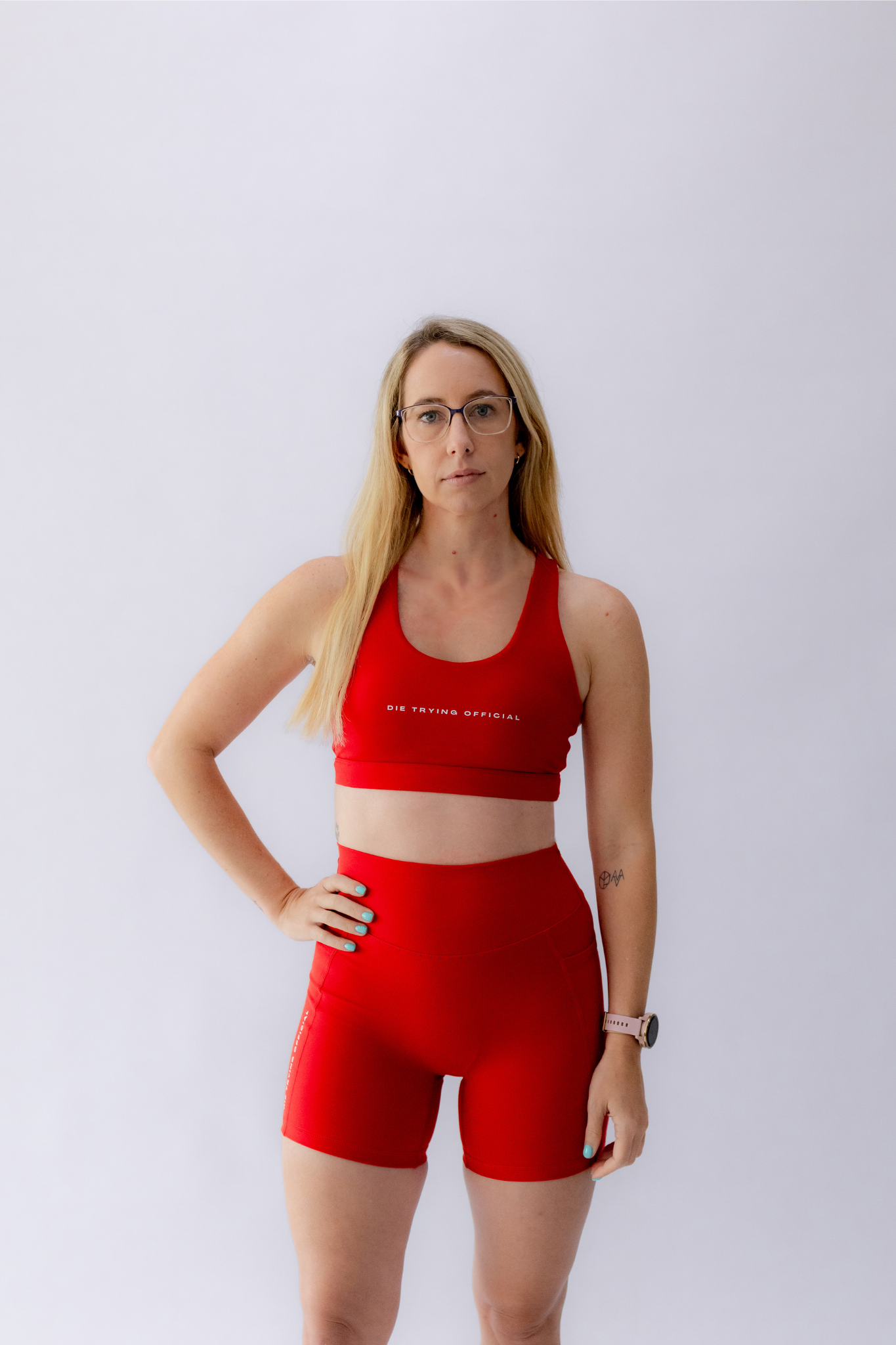 Pulse Mid Rise - 5" Shorts Red