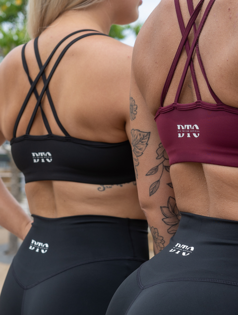 STAPLE || Sports Bra - Black