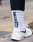 DIE TRYING || Crew Socks